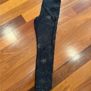 ZYIA Black and White Speckled Leggings